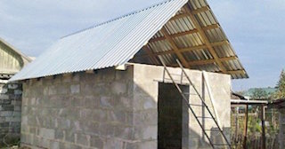 Строительство бани из пеноблоков в Каменске-Шахтинском - цена от 136110 рублей