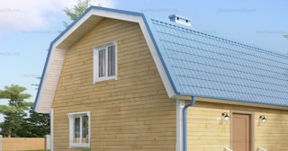 Дача из бруса под ключ в Каменске-Шахтинском | Строительство дач из бруса от 136110 рублей